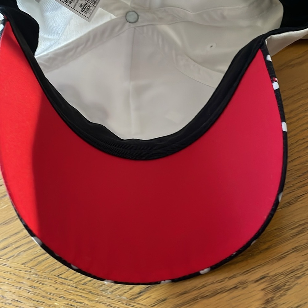 Disney Parks Minnie Mouse Ajustable Hat Embroidered Size Youth 54-58 Centimeters - Picture 5 of 8